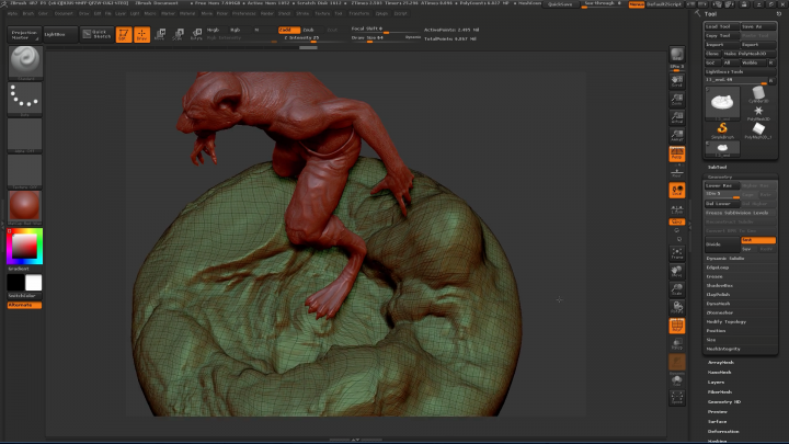 best for texturing mari or zbrush